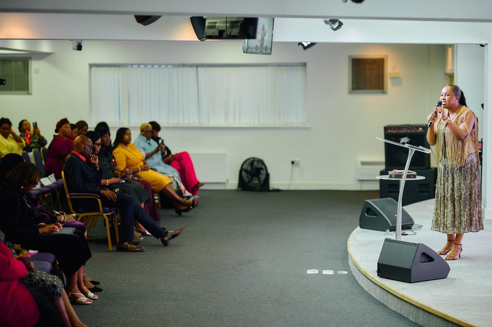 Rev. Eve speaking